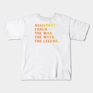 Assistant Coach Kids T-Shirt